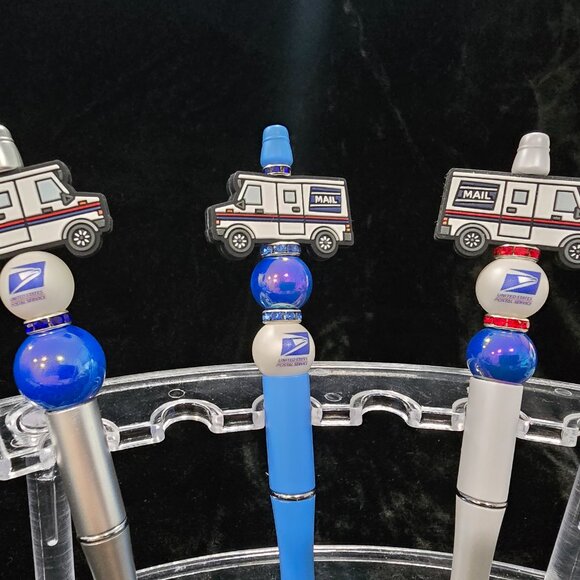 Pick-a-Pretty Pen "Mail Truck" by PenGwensPosh - Picture 2 of 3